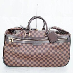 Authentic Louis Vuitton  Eor 50 Brown Damier Travel Bag mn1134-011326